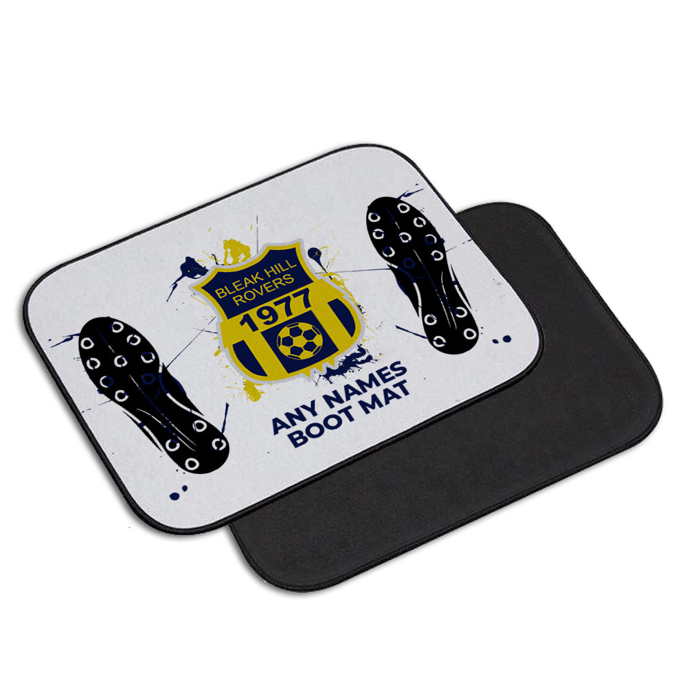 Bleak Hill Rovers - Football Boot Car Mat