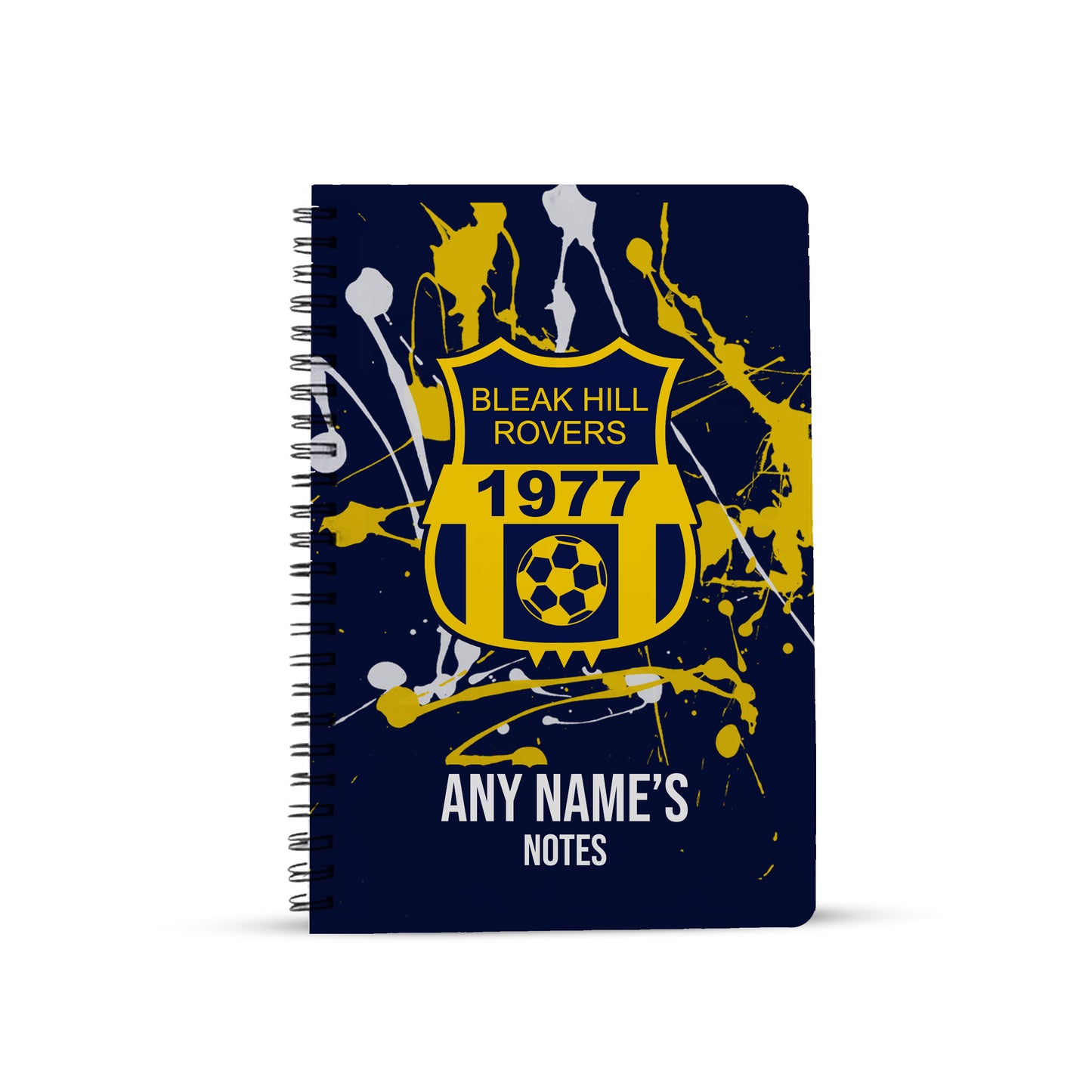 Bleak Hill Rovers - Crest Notebook