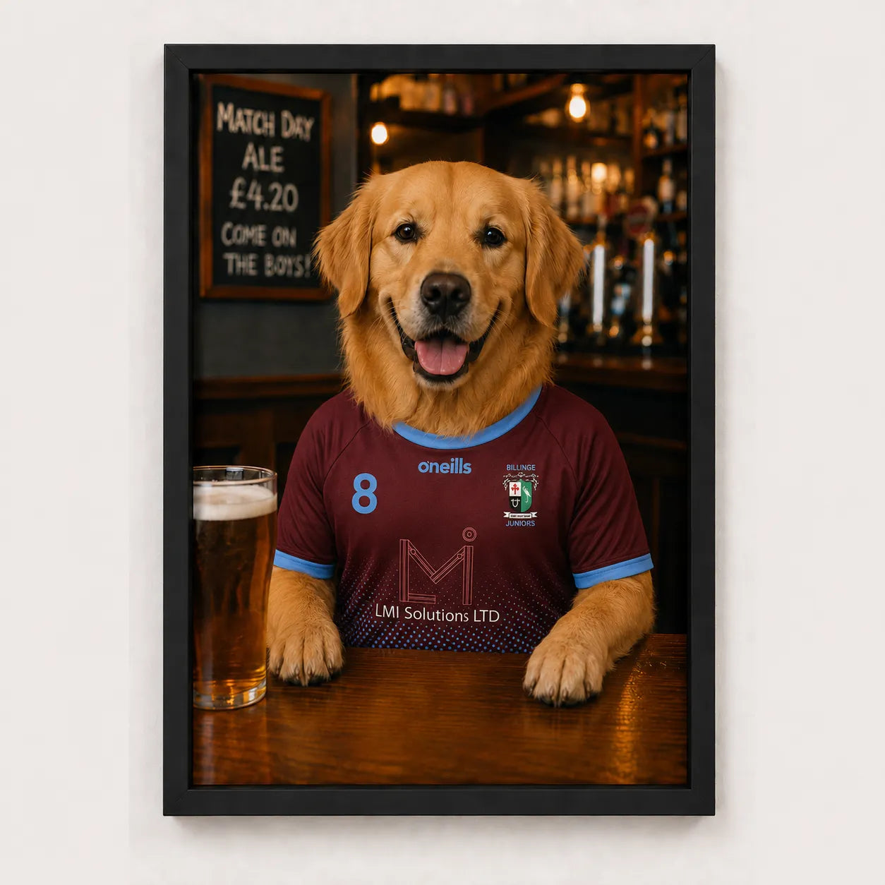 Billinge Juniors Furry Friend Club Print