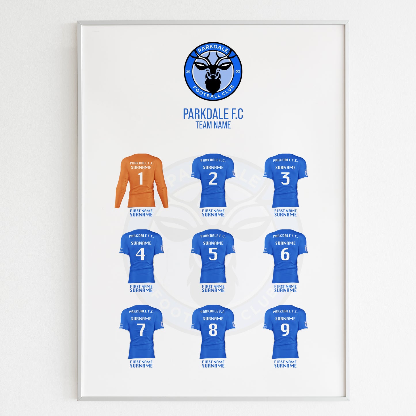 Parkdale - Framed Squad List