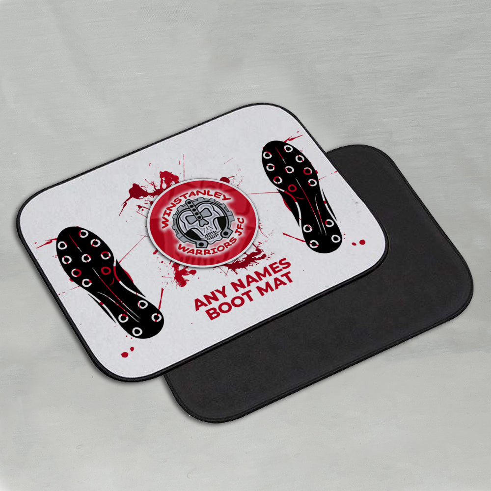 Winstanley FC - Football Boot Car Mat