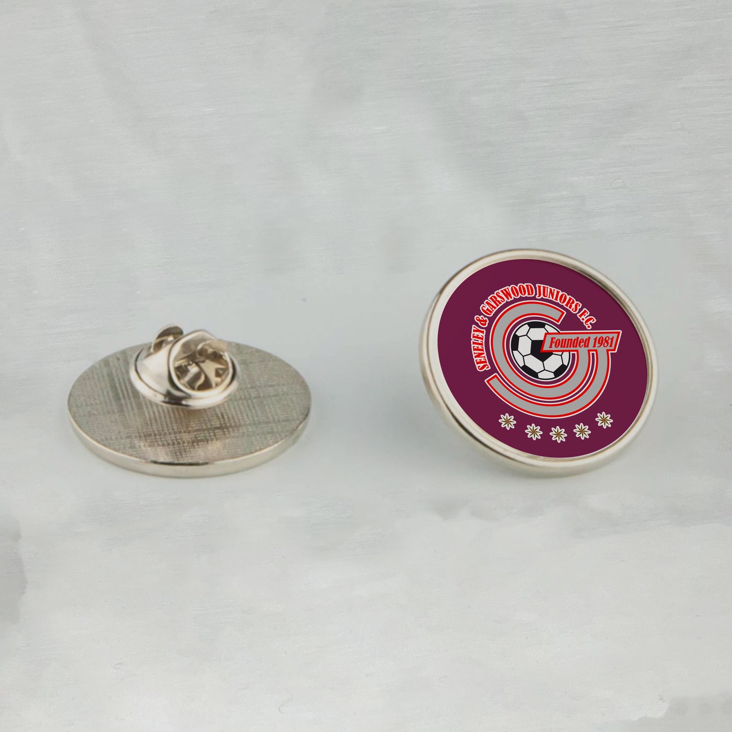Seneley & Garswood - Pin Badge