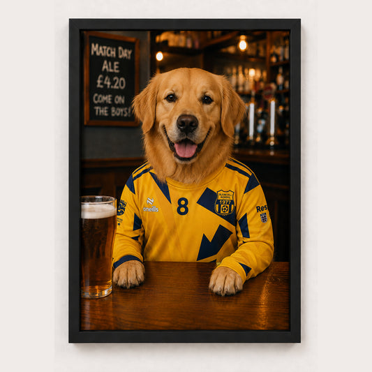 Bleak Hill Rovers Furry Friend Club Print