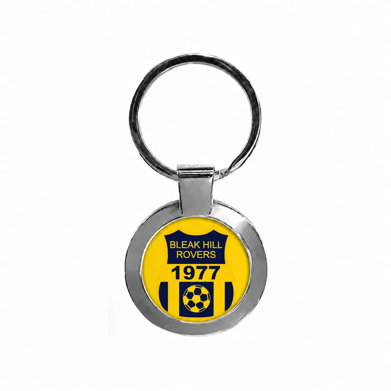 Bleak Hill Rovers Round Keyring