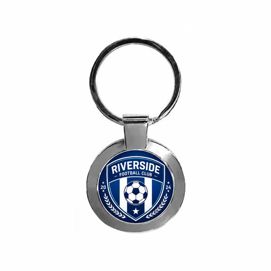 Round Club Keyring