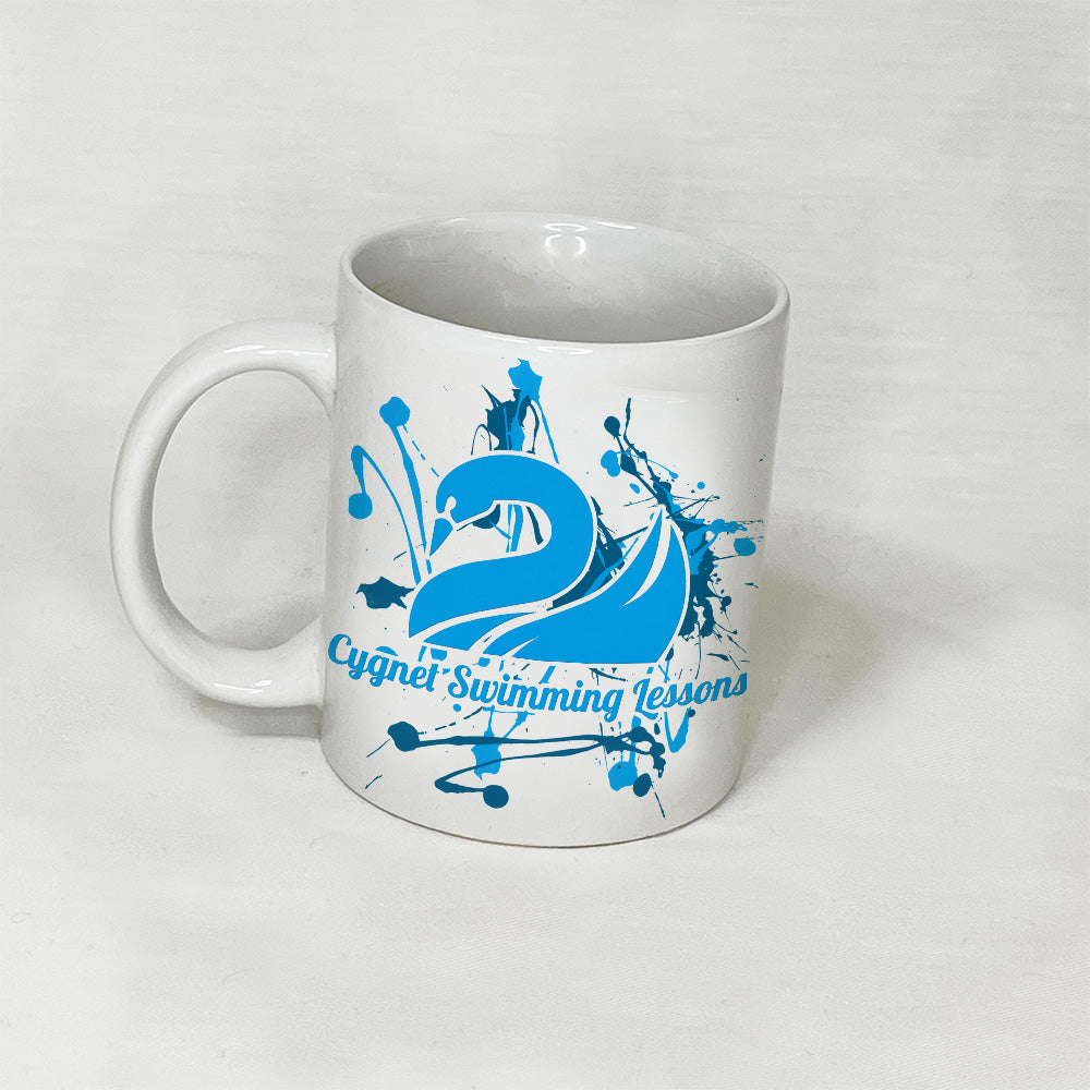 Cygnet Swimming - Crest Mug