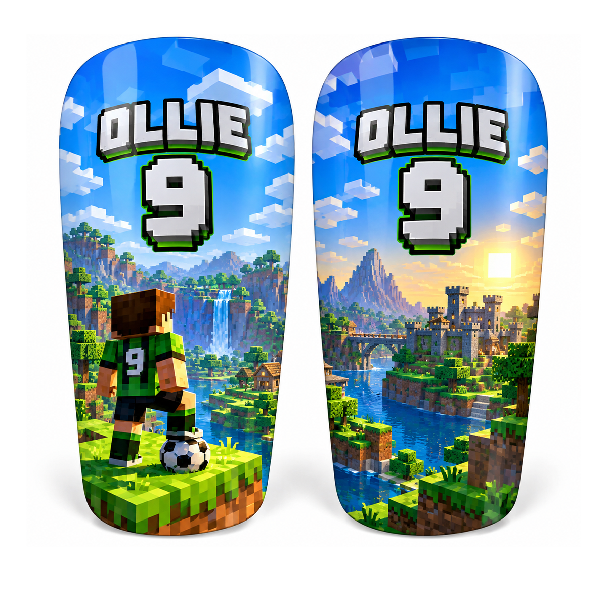 Pixel World Shin Pads
