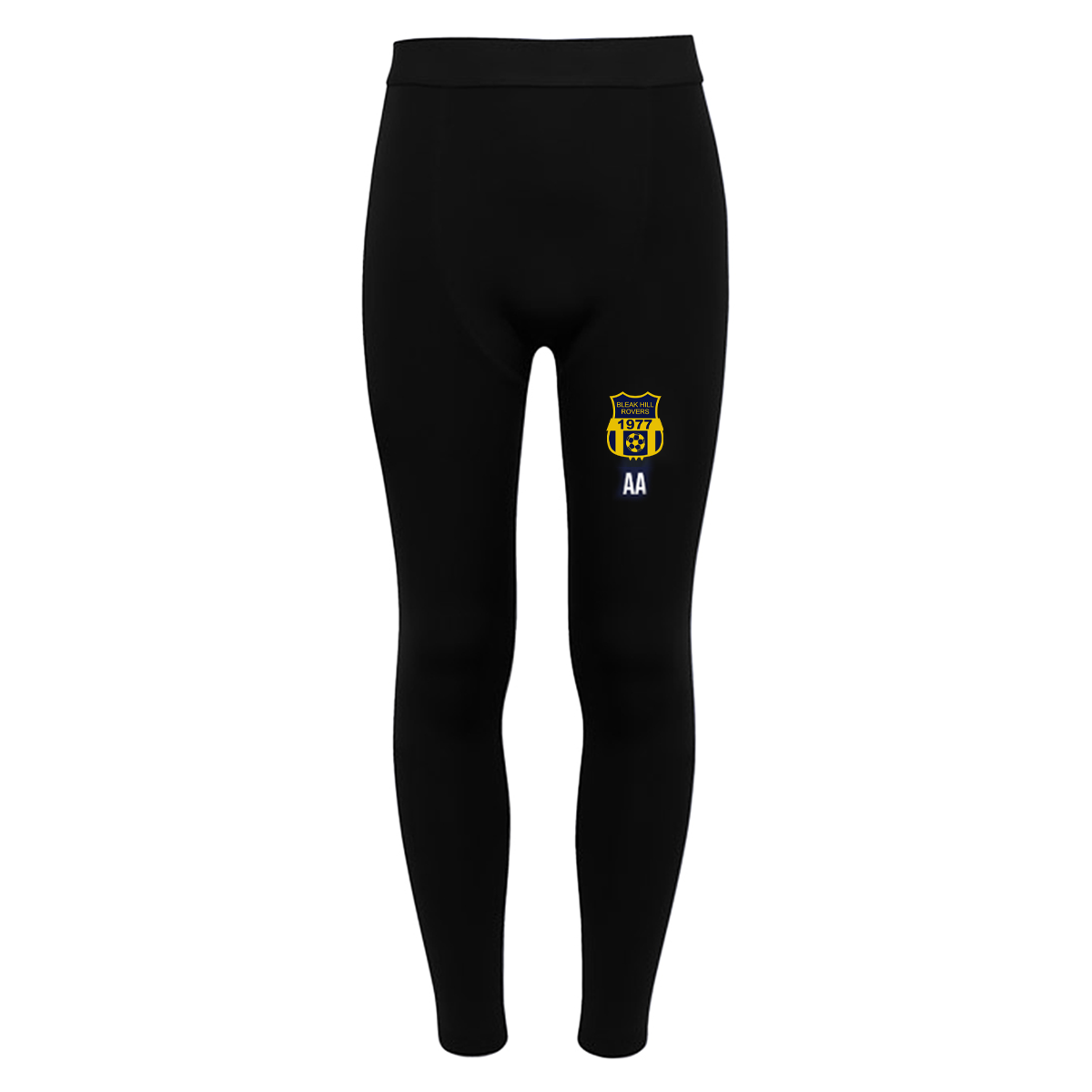 Bleak Hill Rovers - Base-Layer Bottoms - Black