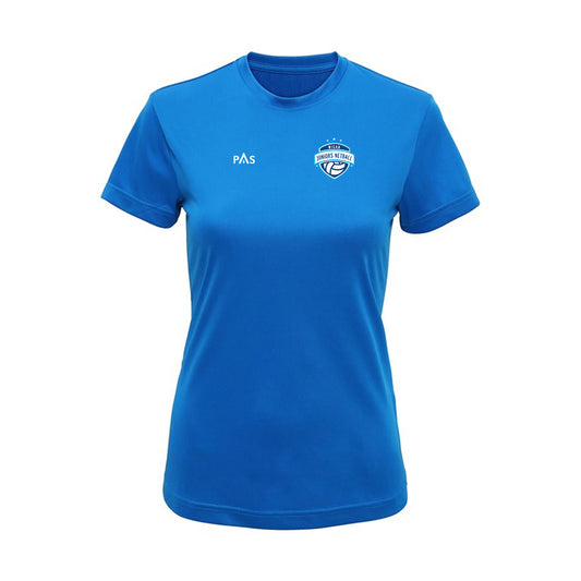 Wigan Juniors Netball - Dynamo Tech Tee Blue