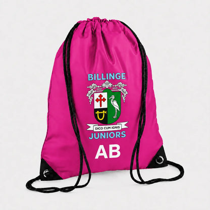 Billinge Juniors Drawstring Bag
