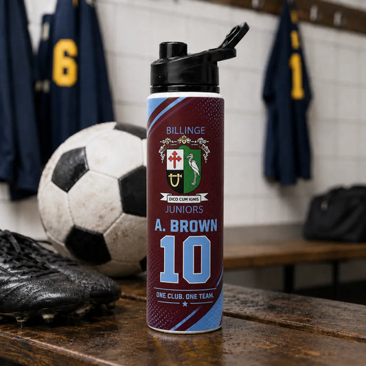 Billinge Juniors Flip Top Water Bottle