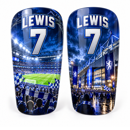 Football Stadium Shin Pads