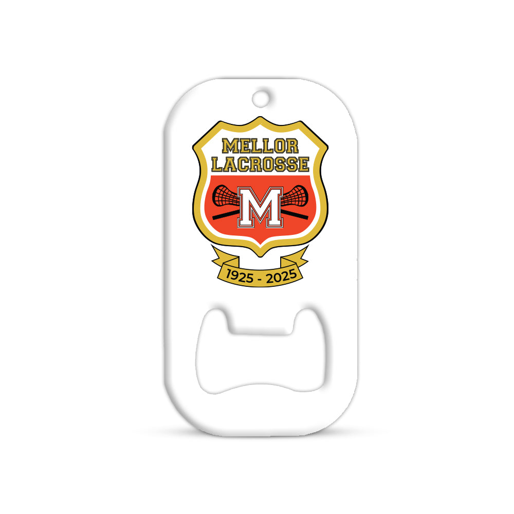 Mellor Lacrosse - Crest Bottle Opener