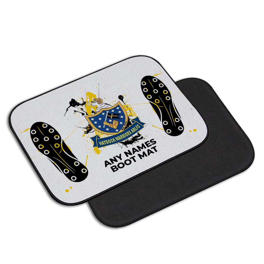 Haydock Warriors - Football Boot Car Mat