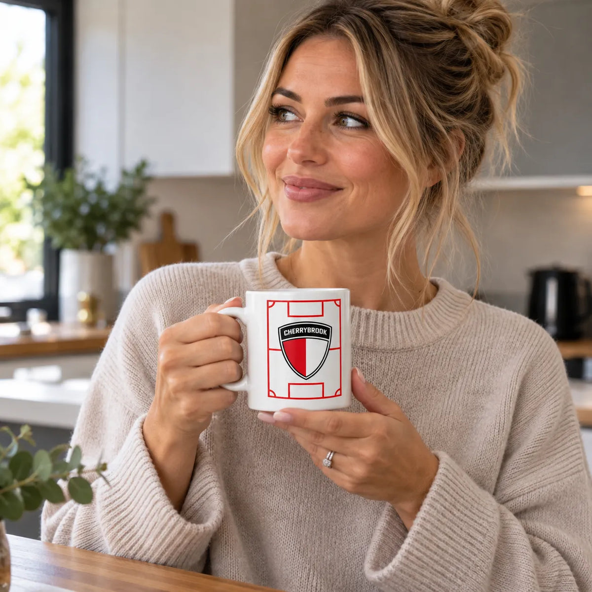 Cherrybrook FC Crest Mug