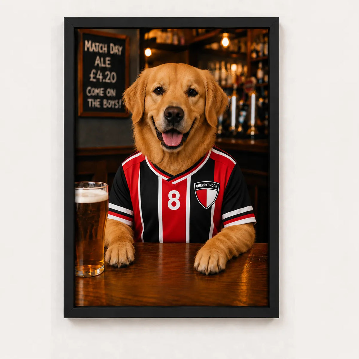 Cherrybrook FC Furry Friend Club Print
