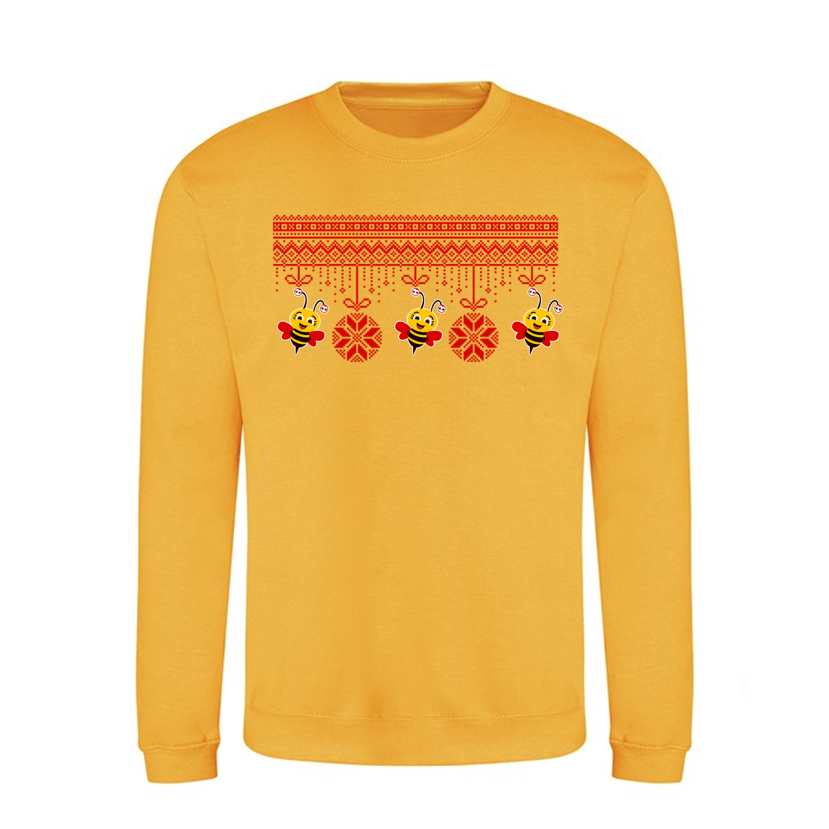 St Helens Bees - Christmas Jumper (Adult Unisex)