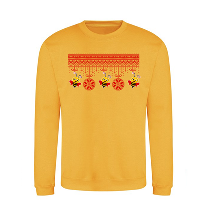 St Helens Bees - Christmas Jumper (Adult Unisex)