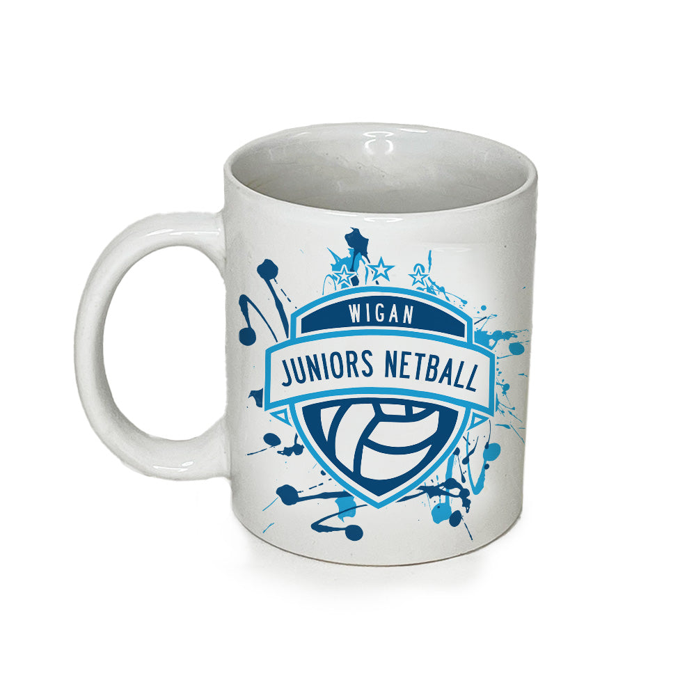 Wigan Juniors Netball - Crest Mug