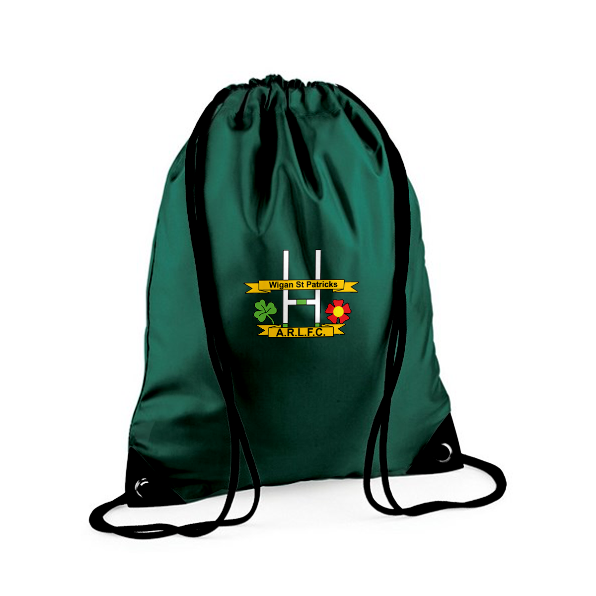 Wigan St Pats RLFC - Drawstring Bag Green