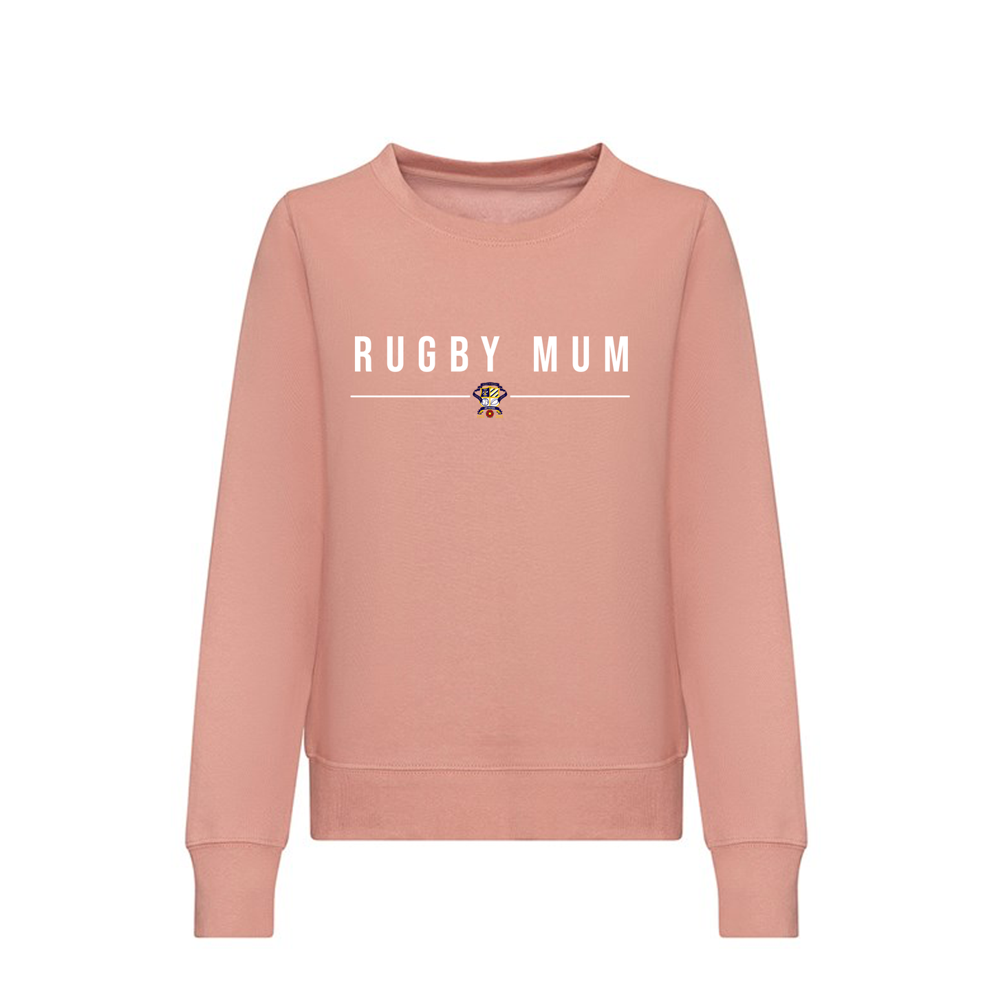 Clock Face Rugby Mum Sweatshirt