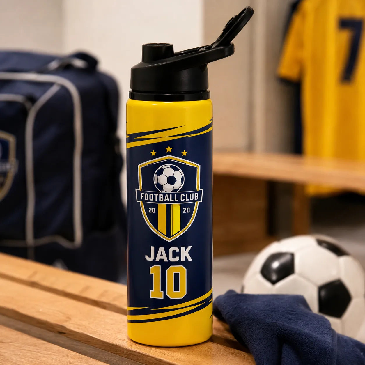 Flip Top Water Bottle