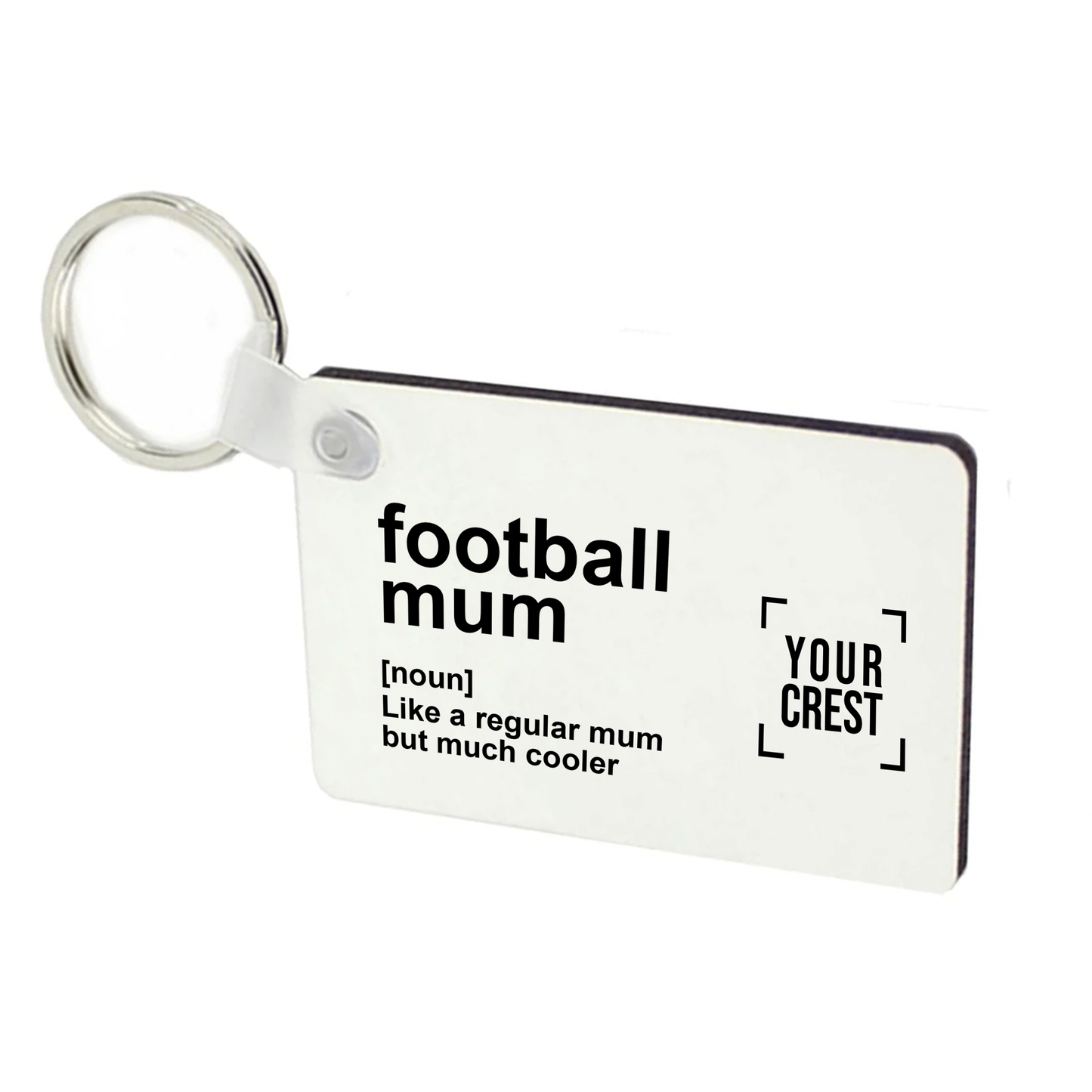 Football Mum - Keyring