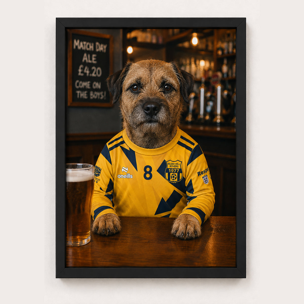 Bleak Hill Rovers Furry Friend Club Print