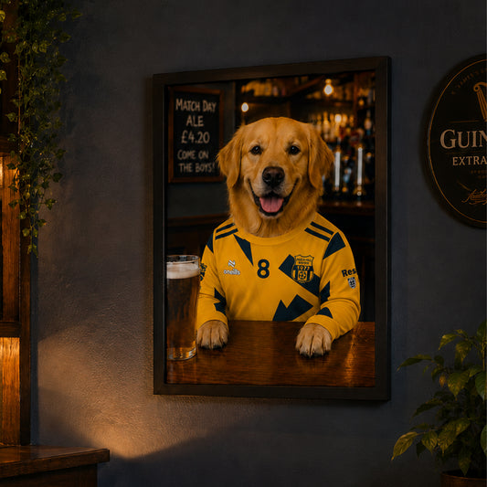Bleak Hill Rovers Furry Friend Club Print