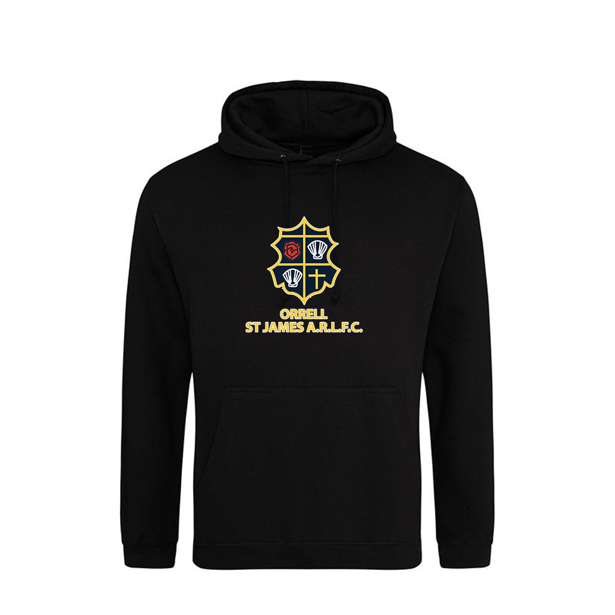 Orrell St James - Crest Hoodie (Adult)