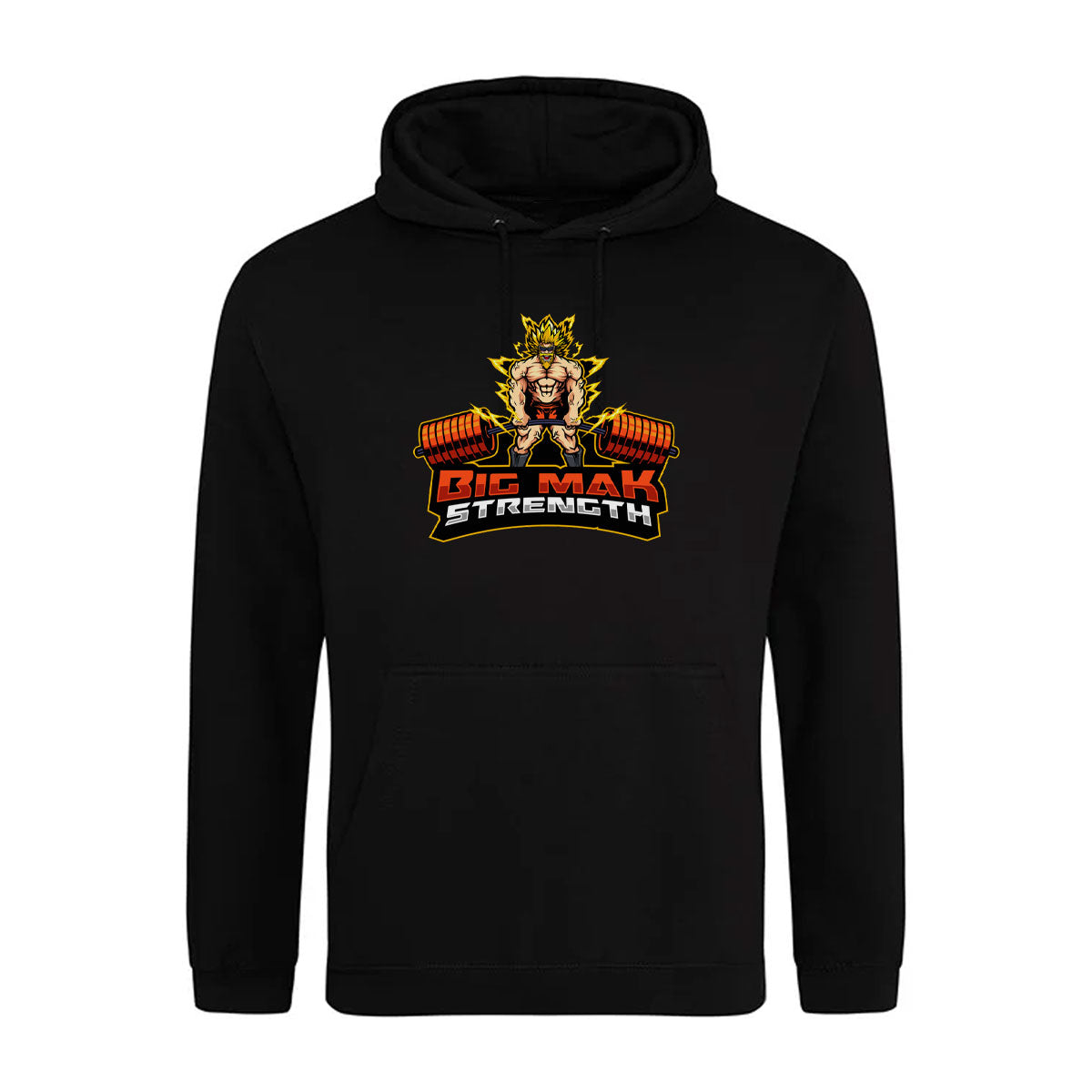 Big Mak Strength - His Full Logo Hoodie