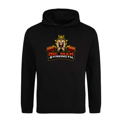 Big Mak Strength - His Full Logo Hoodie