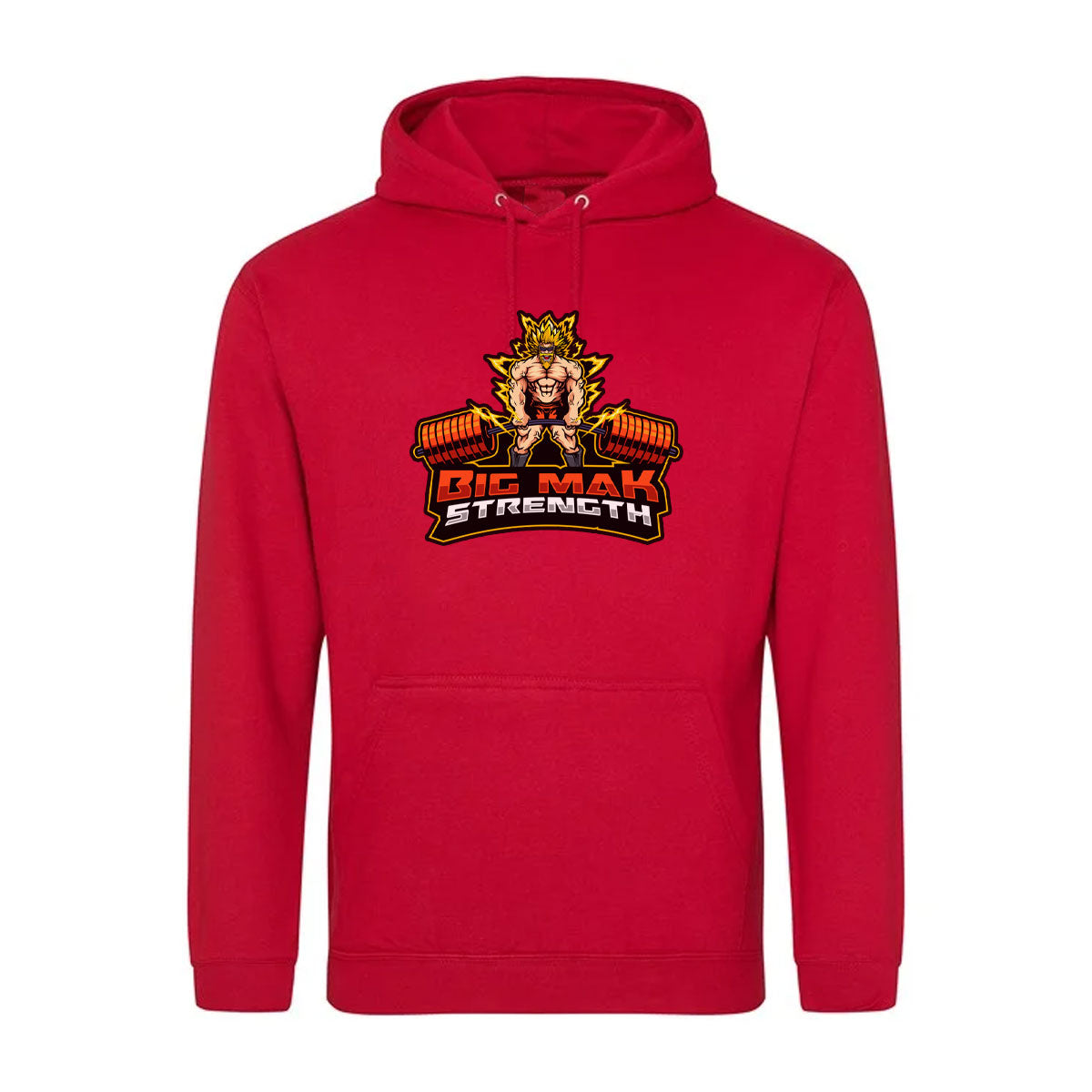 Big Mak Strength - His Full Logo Hoodie