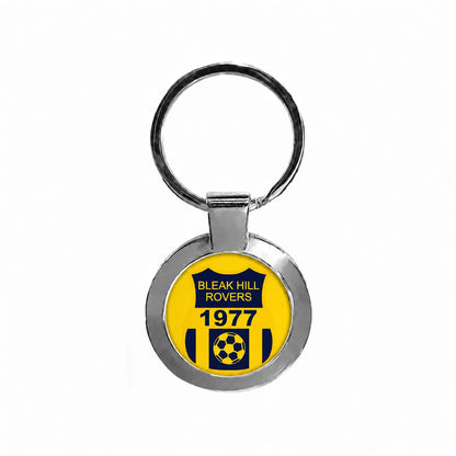 Bleak Hill Rovers Round Keyring