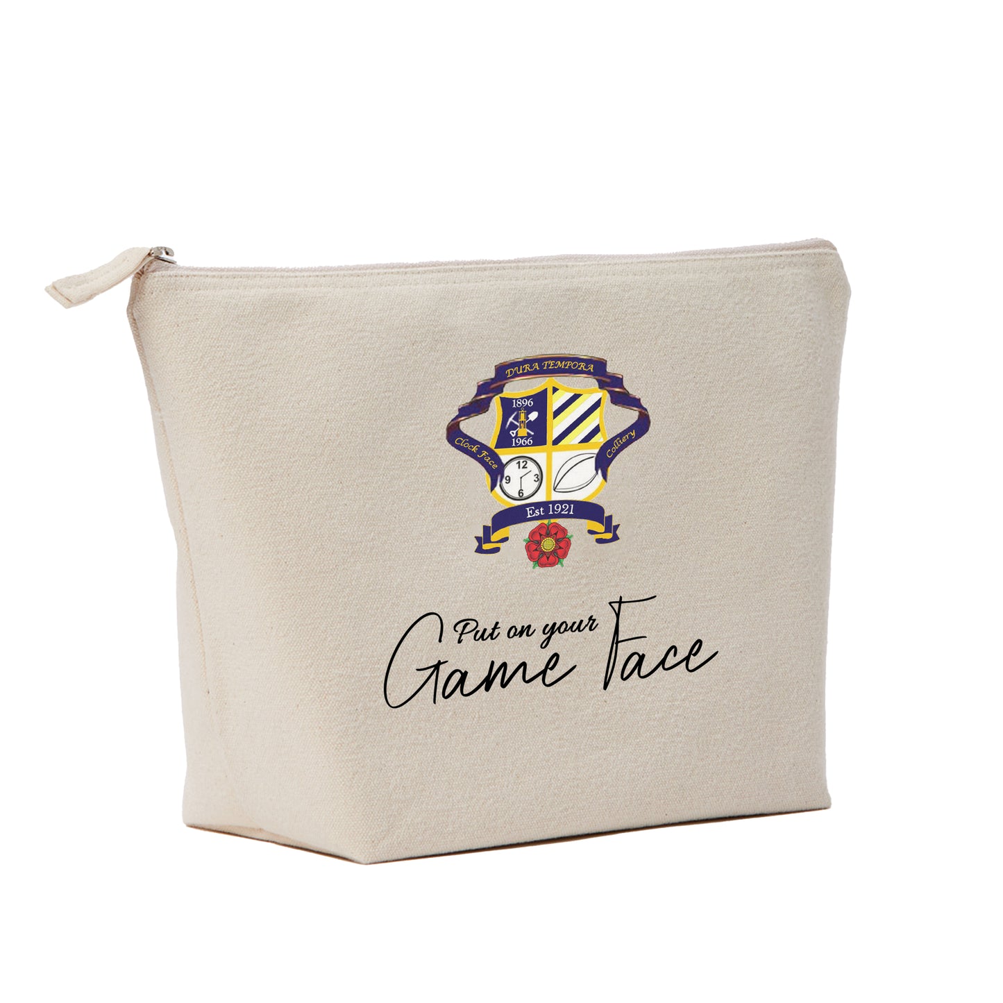 Clock Face Miners - Makeup Bag