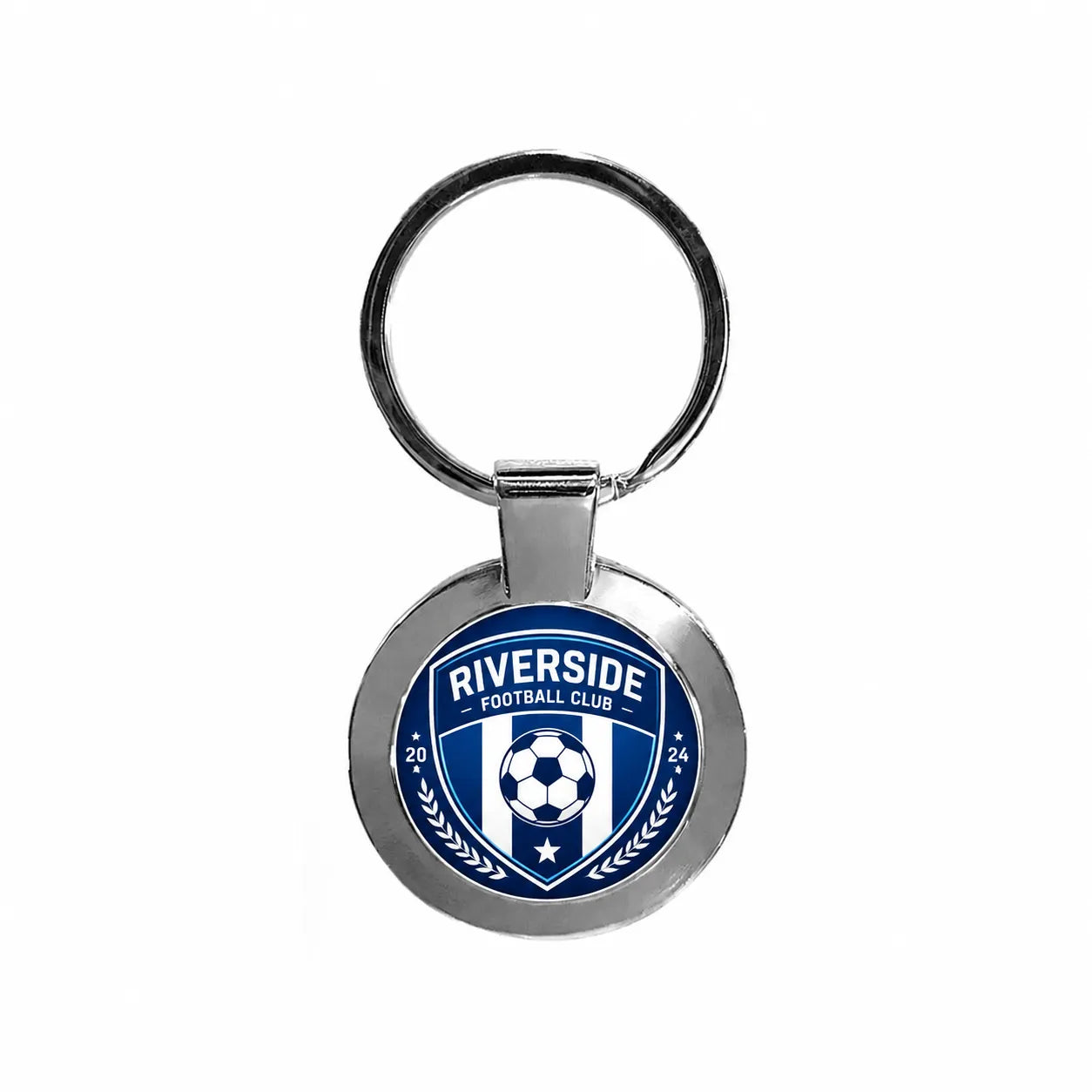 Round Club Keyring