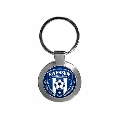 Round Club Keyring