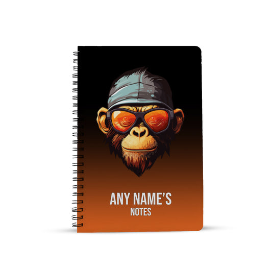Fat Monkey - Monkey Head Notebook