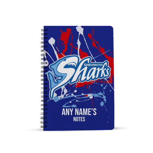 Shevington Sharks - Crest Notebook