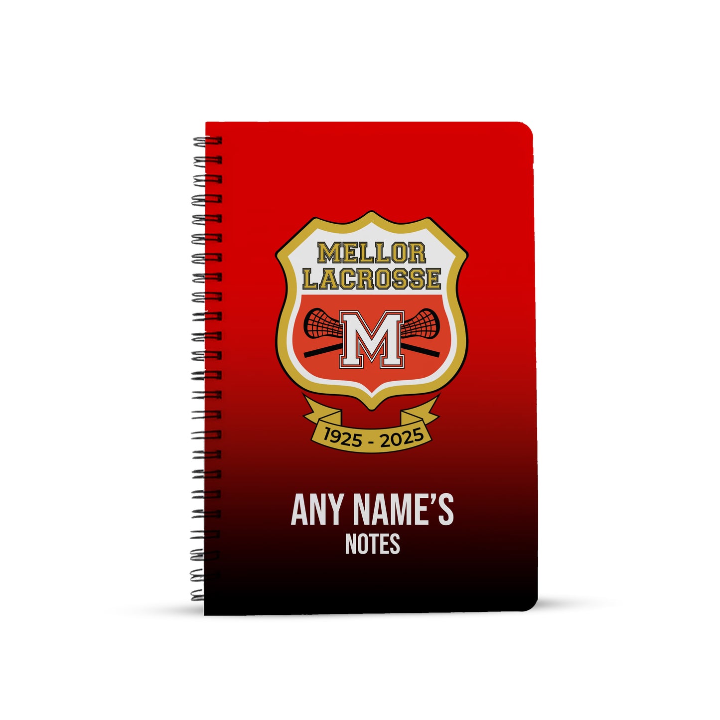 Mellor Lacrosse - Crest Notebook