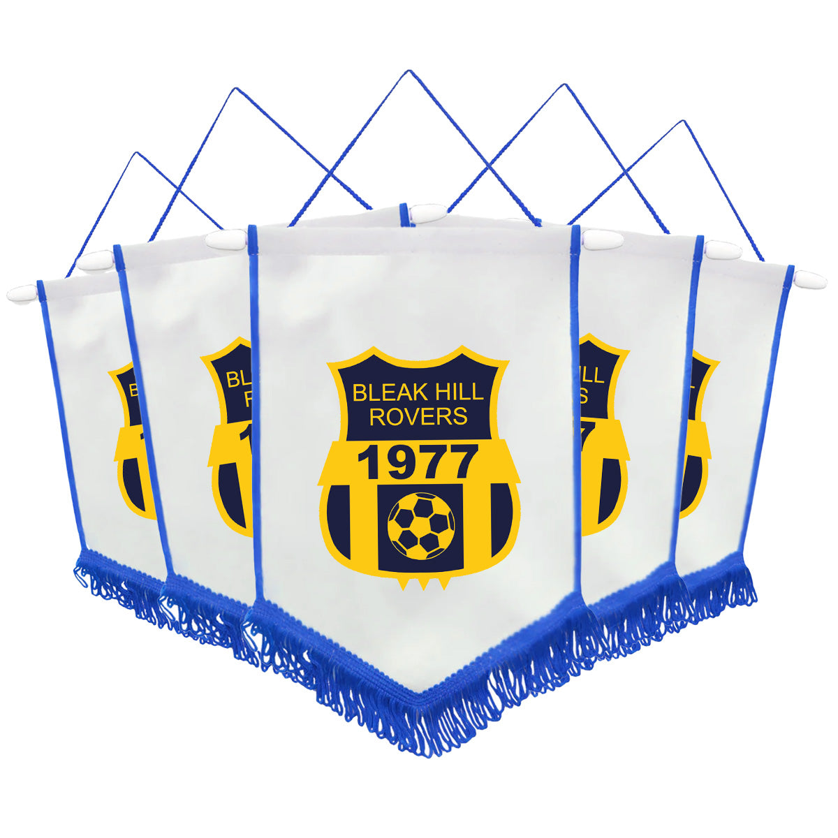 Bleak Hill Rovers - Pennant Flag 5 Pack