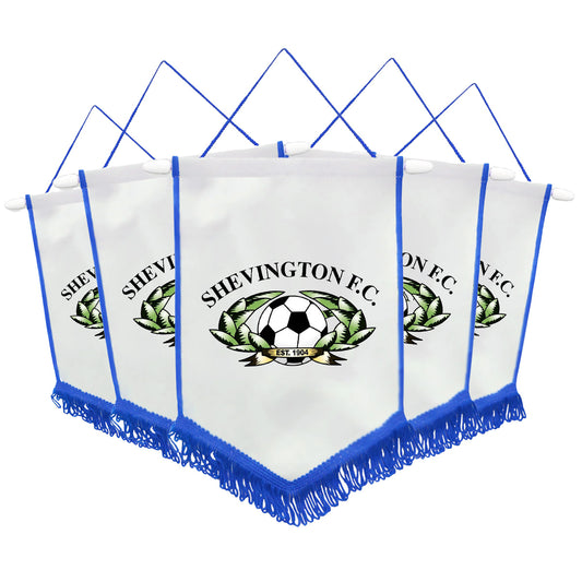 Shevington FC - Pennant Flag 5 Pack