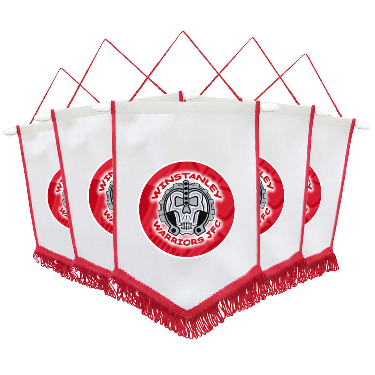 Winstanley FC - Pennant Flag 5 Pack