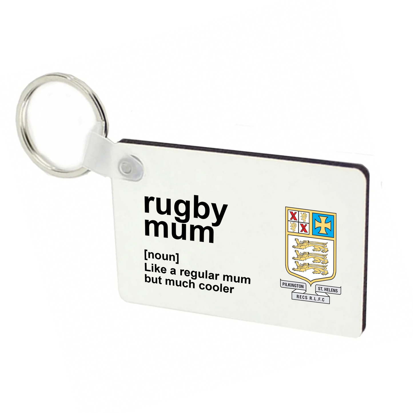 Pilks Rugby Mum - Keyring