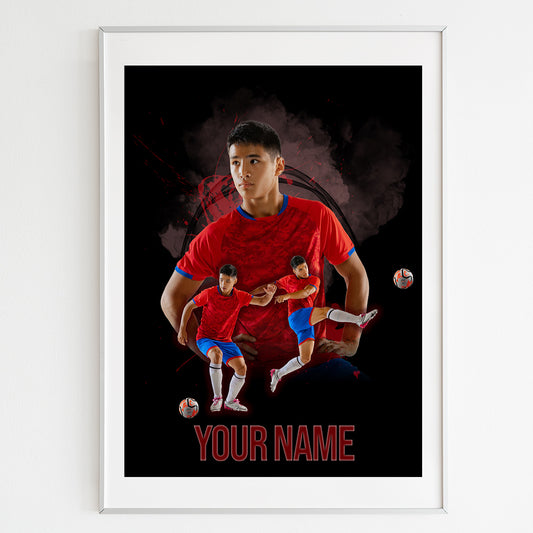 Rangers Juniors FC - Framed Elite Player Print