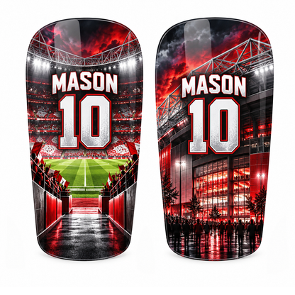 Football Stadium Shin Pads