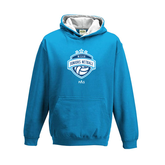 WJN - Varsity Hoodie Sapphire Blue/Grey (Junior)