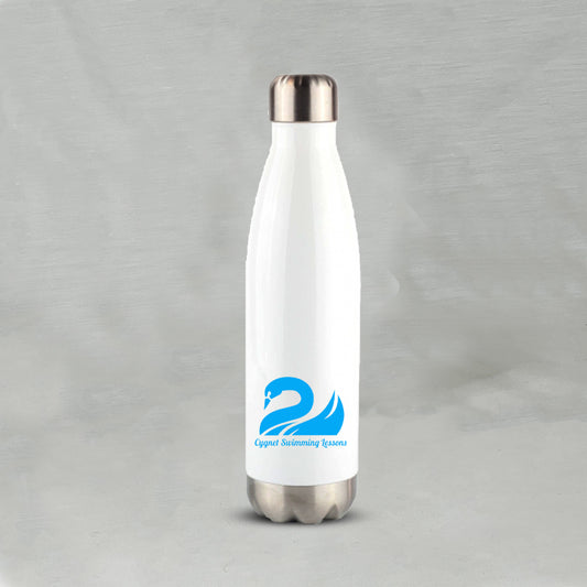 Cygnet Swimming - Tall Water Bottle