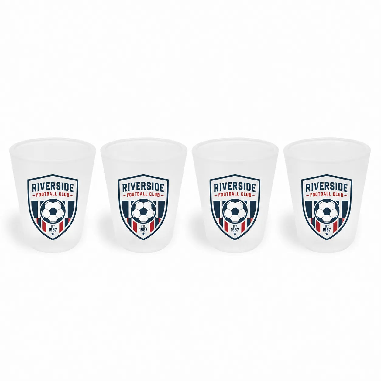 Club Shot Glasses (Pack of 4)