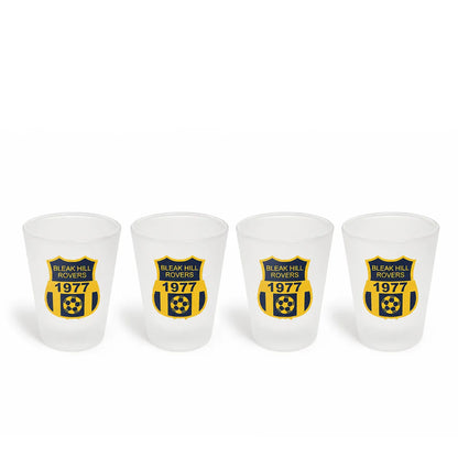 Bleak Hill Rovers Shot Glasses (Pack of 4)